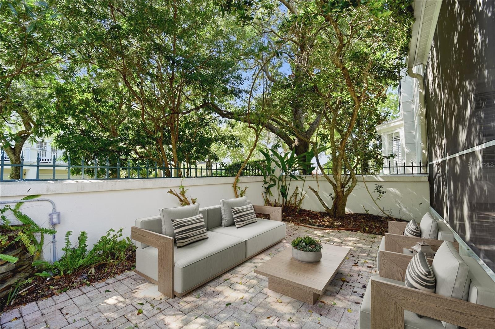 Back patio