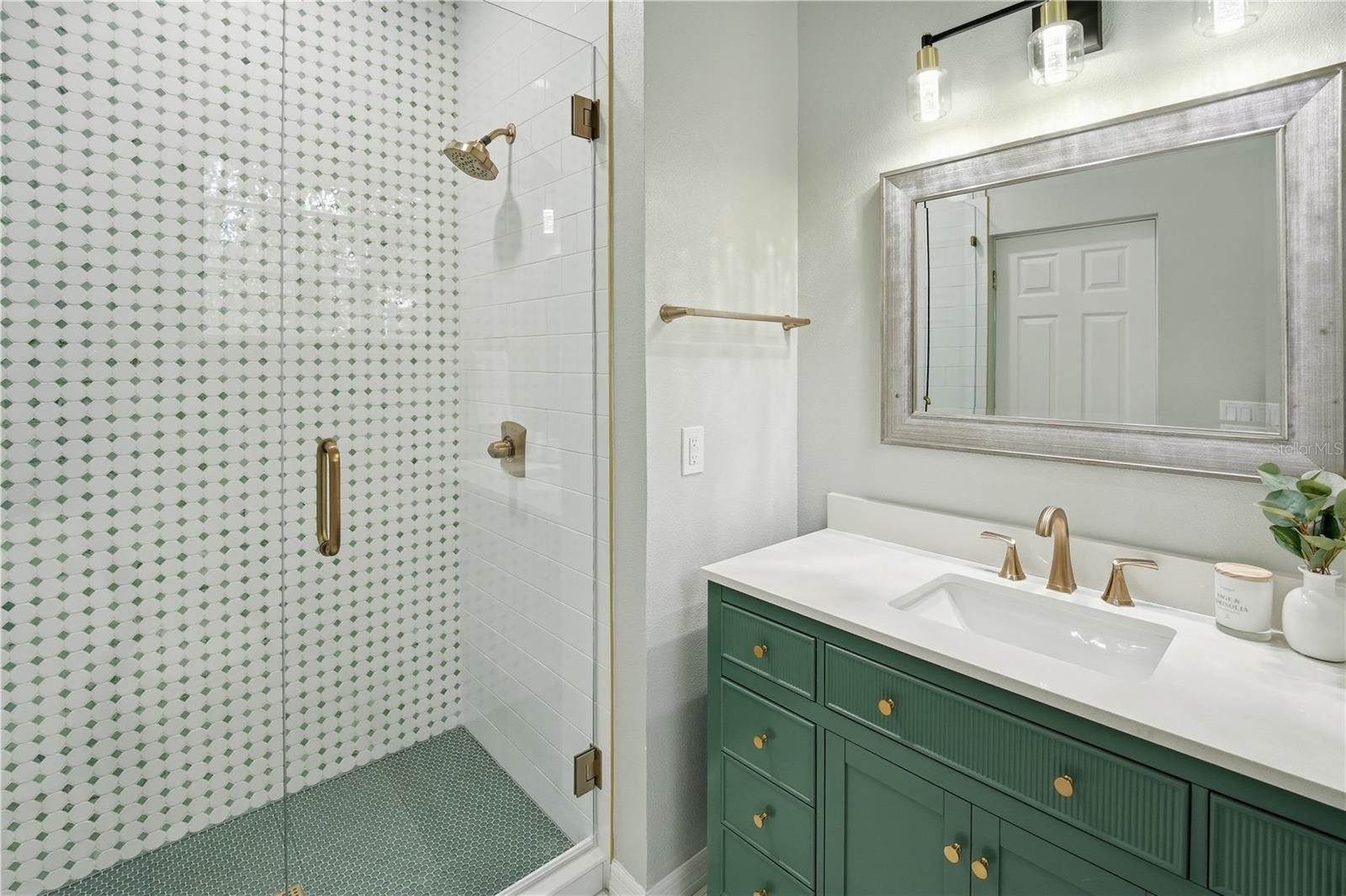 In suite bathroom
