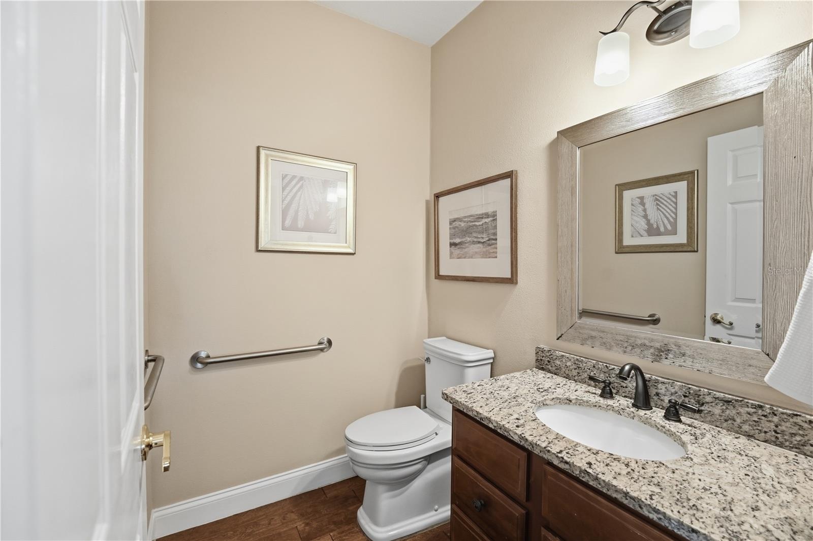 Guest half bath