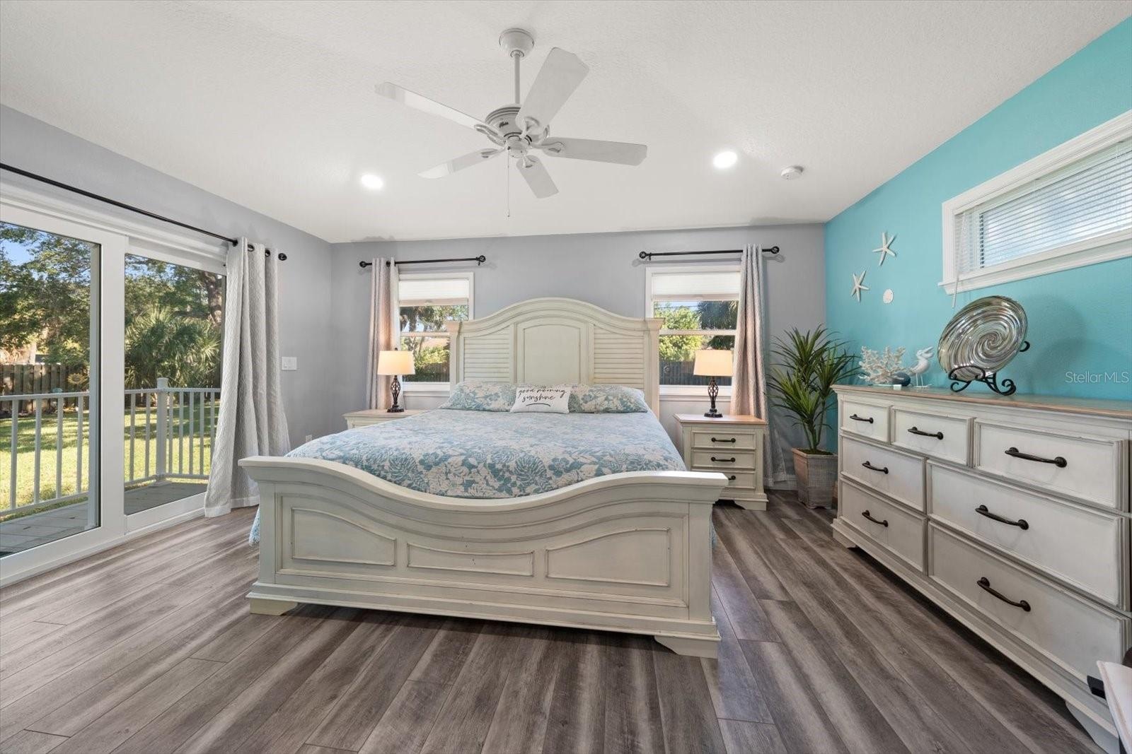 Owners suite with backyard access