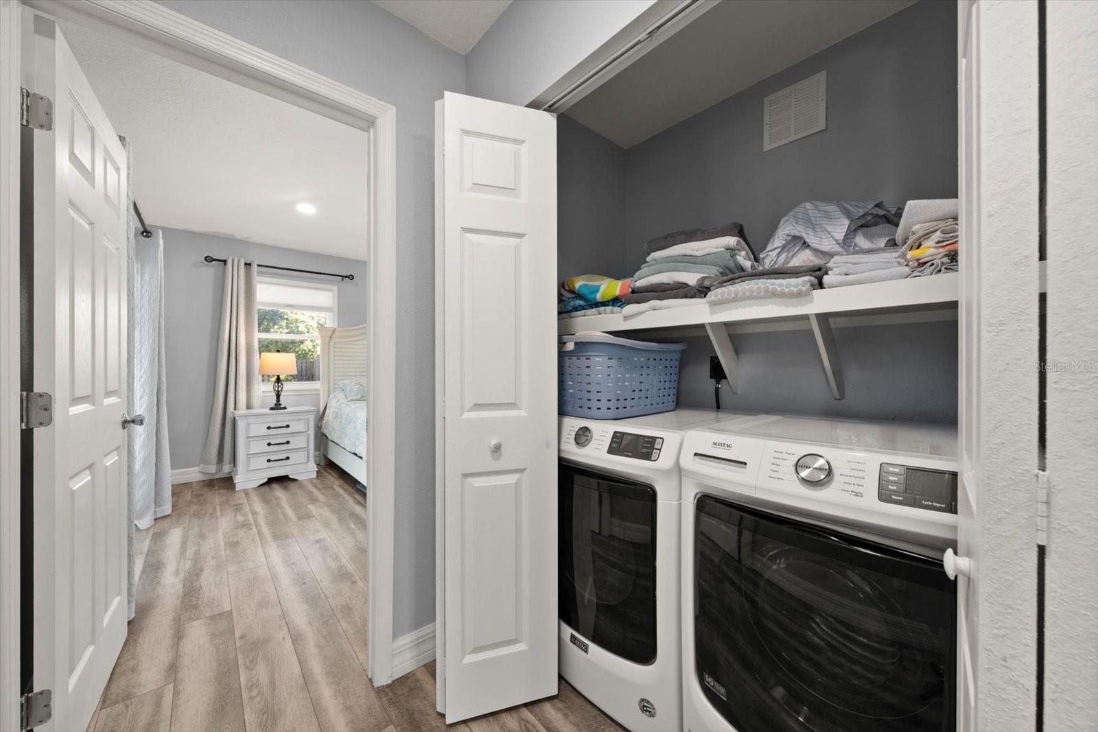 Interior laundry