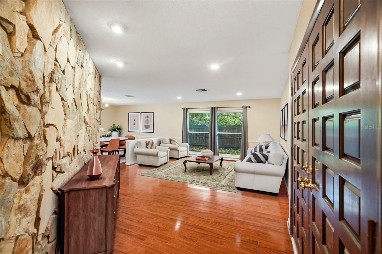 Entrance and foyer.