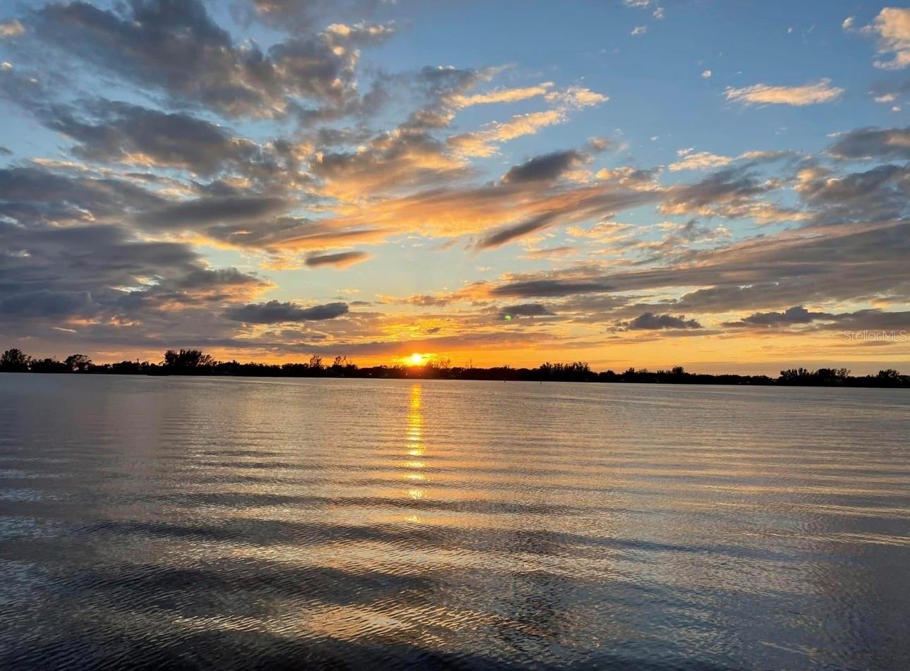 Sunset from the pier