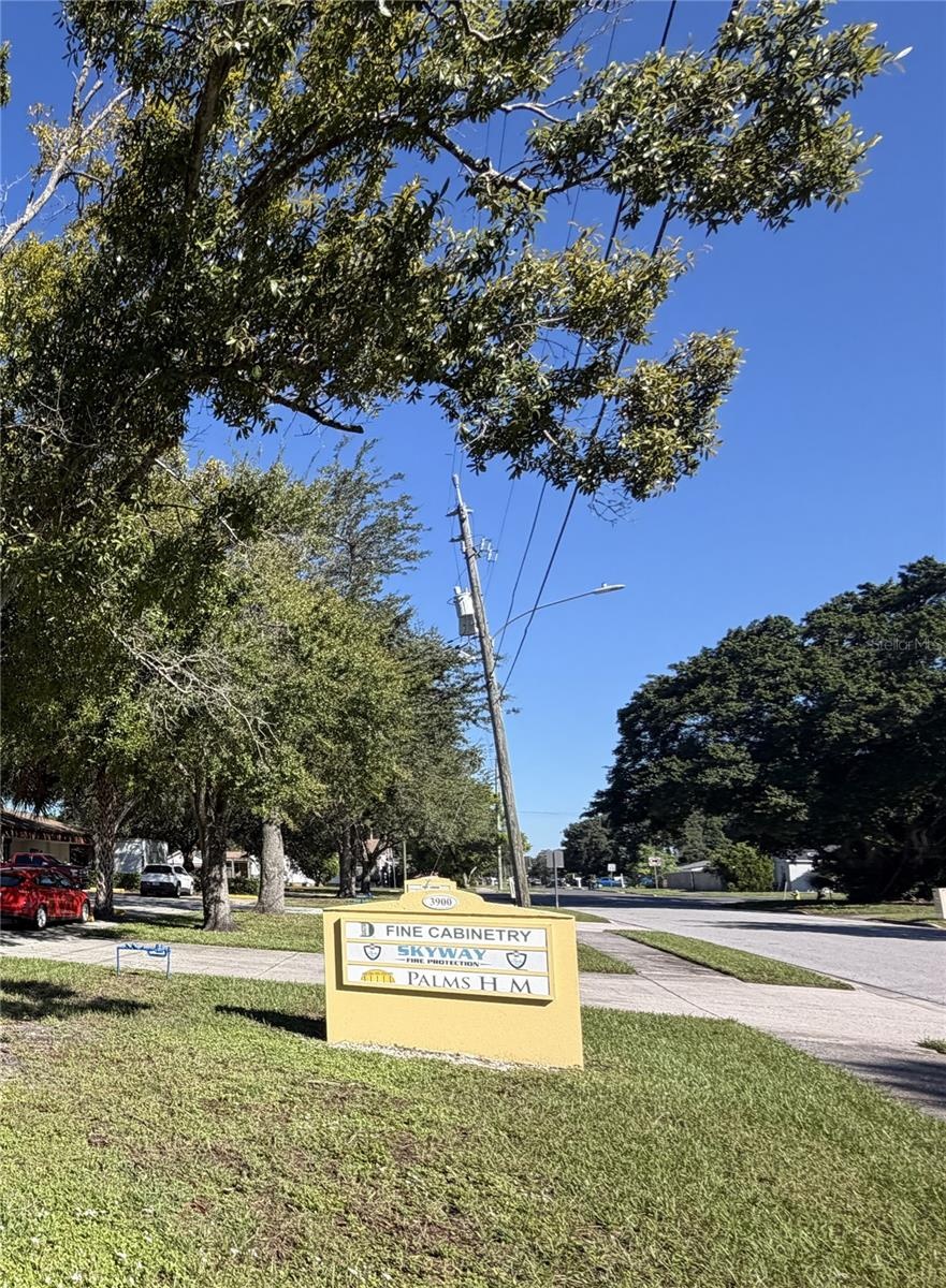 Front Sign