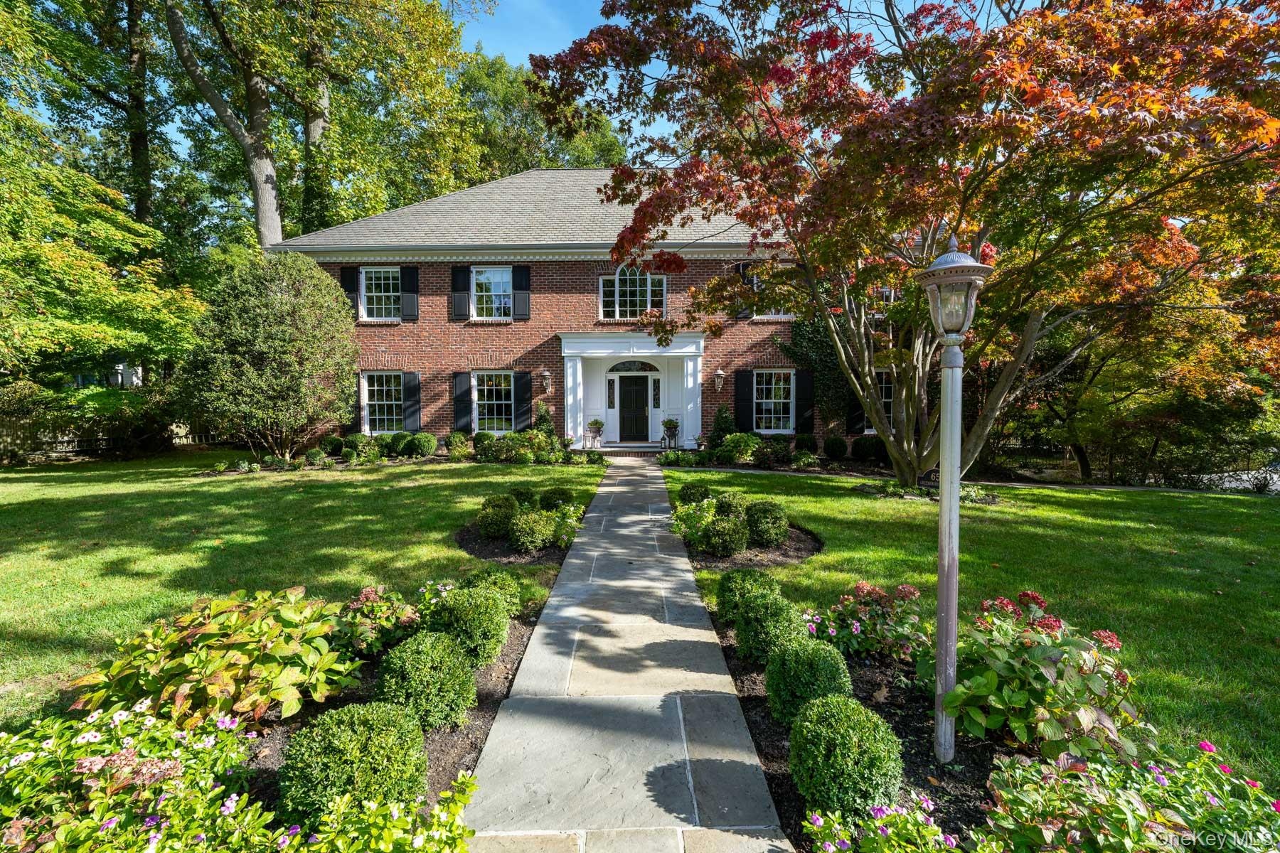 Georgeous Brick Georgian Colonial
