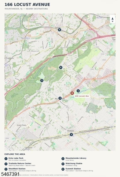 Map location