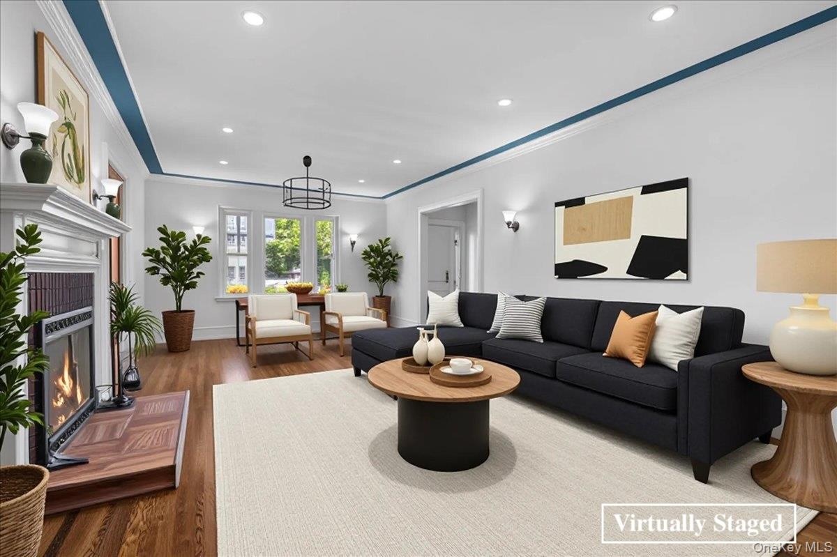 Formal Living Room Virtually Staged.