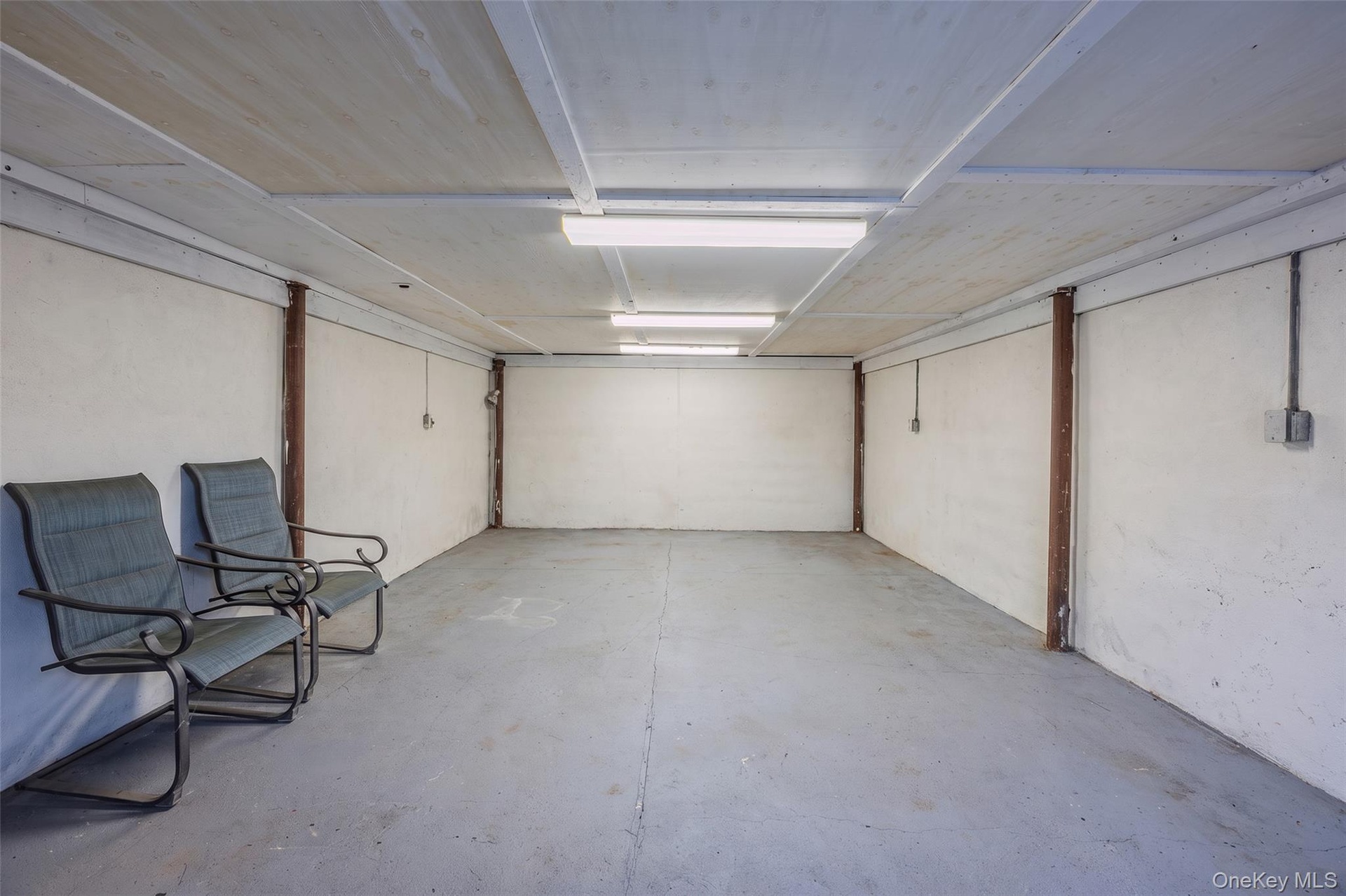 Basement storage (items digitally removed)