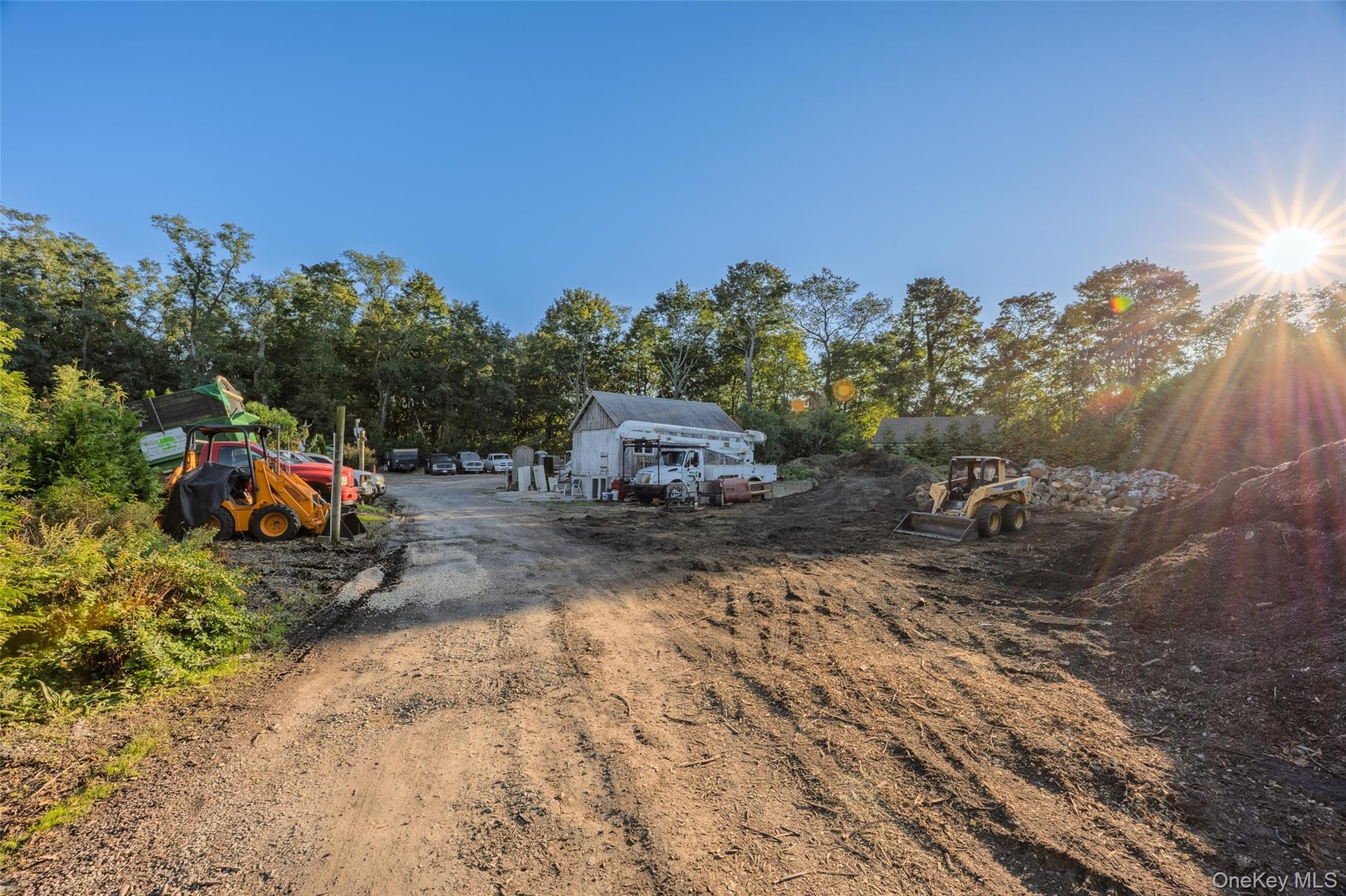 Entering rear property