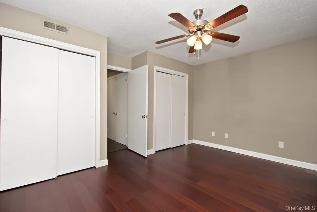 Second Bedroom has two closets