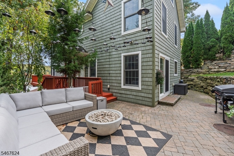 Large paver patio