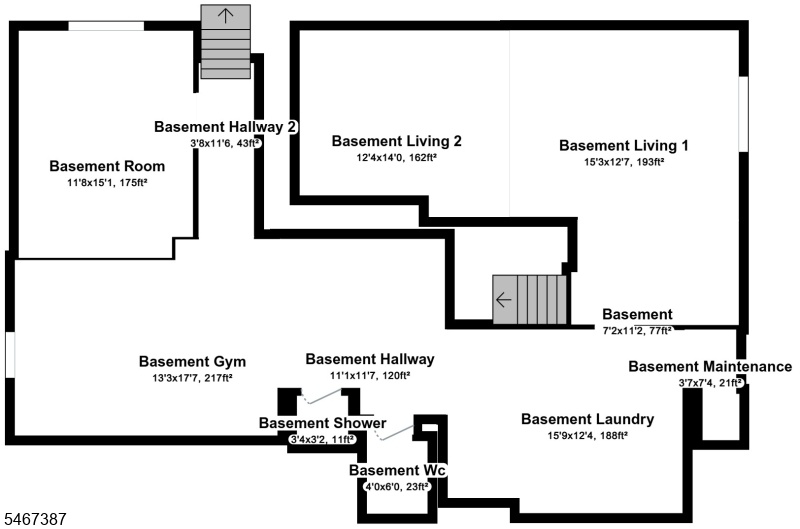 Floor Plan Basement