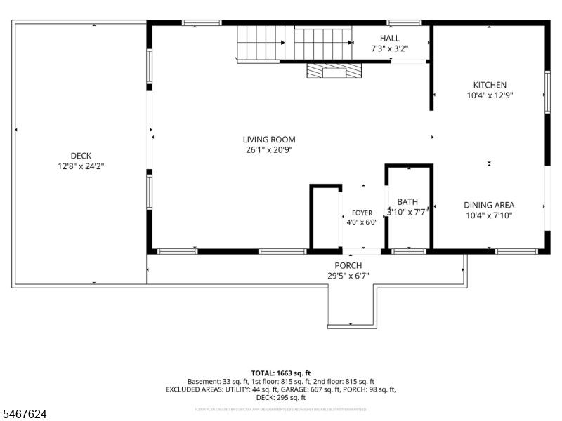 First floor floor plan