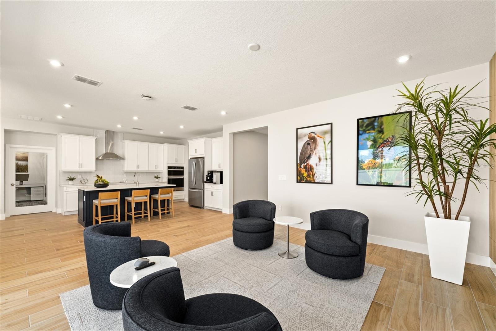 Meridian Parks Honeysuckle Model Great Room