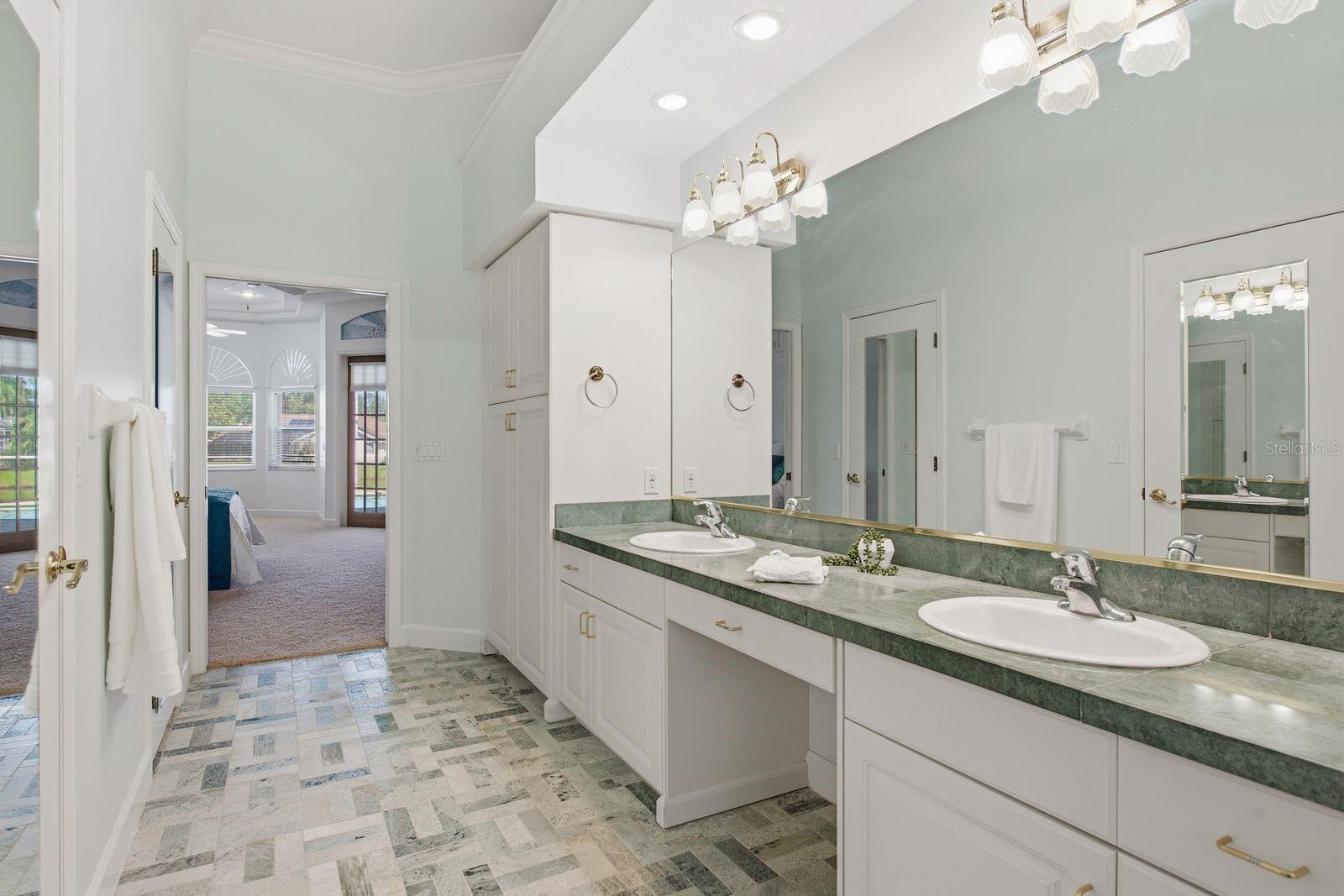 Newer Tiled flooring
