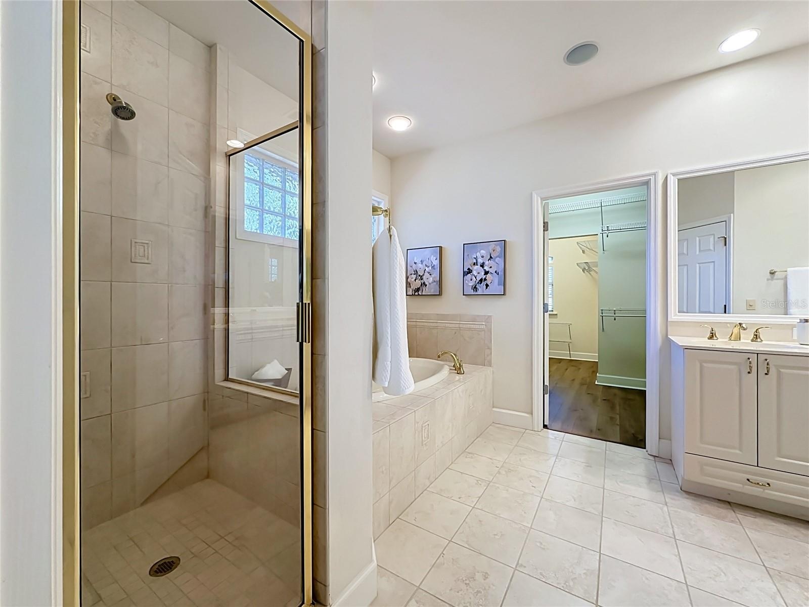 Master bathroom