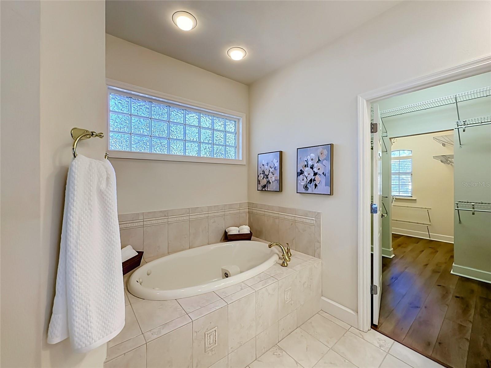 Master bathroom