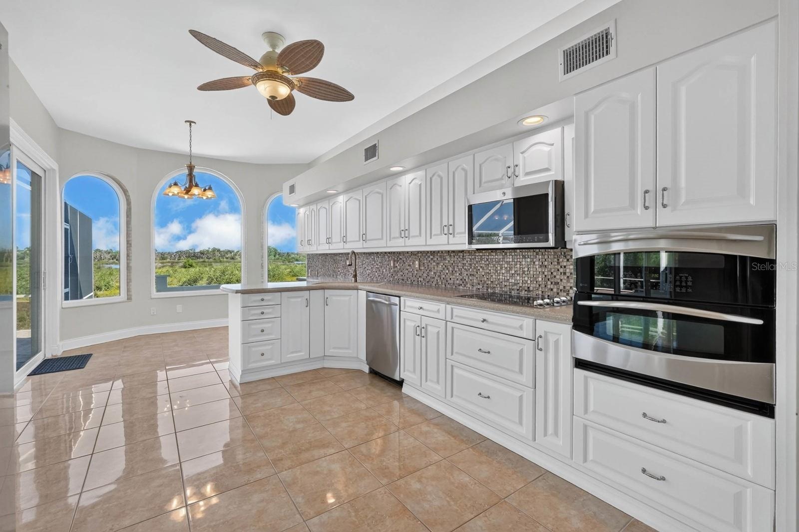 Expansive Kitchen With Storage