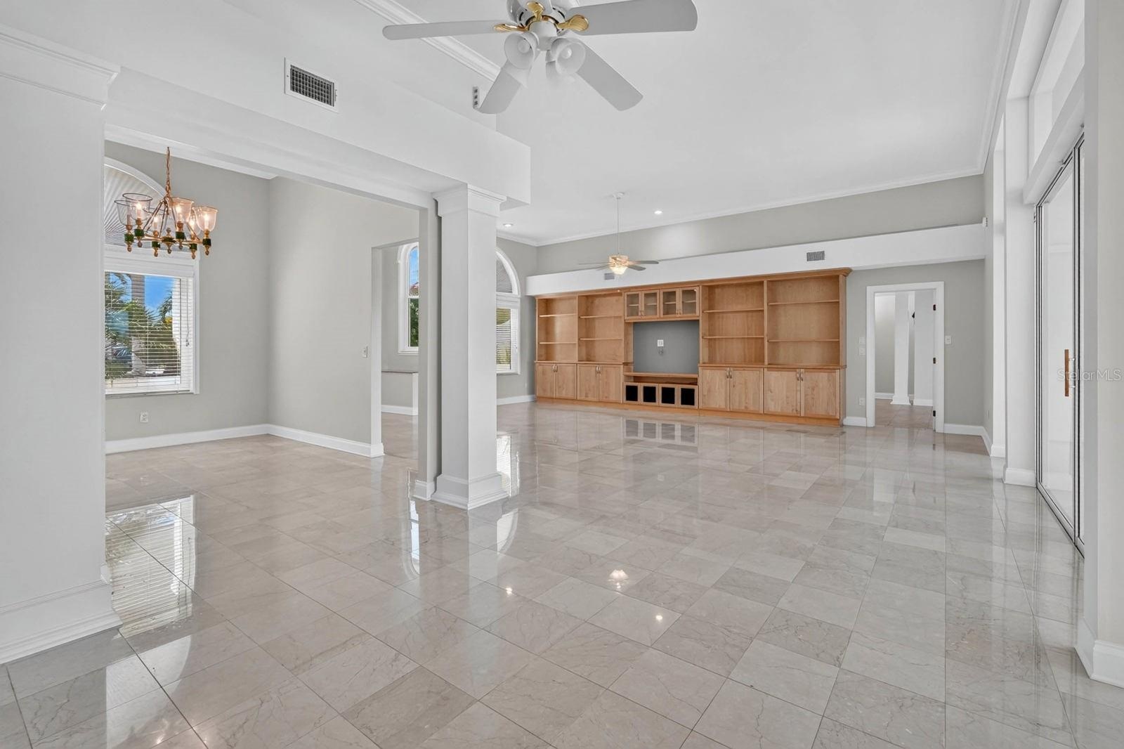 Spacious Living and Dining Areas