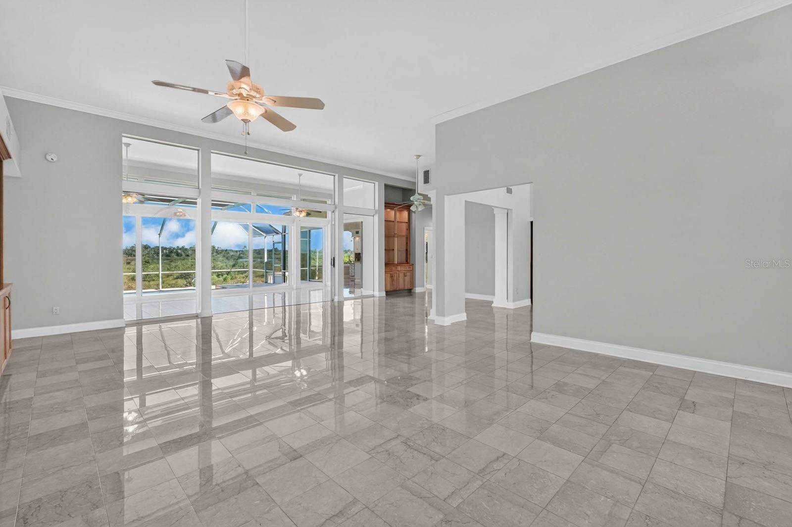 Open Living with Preserve Views