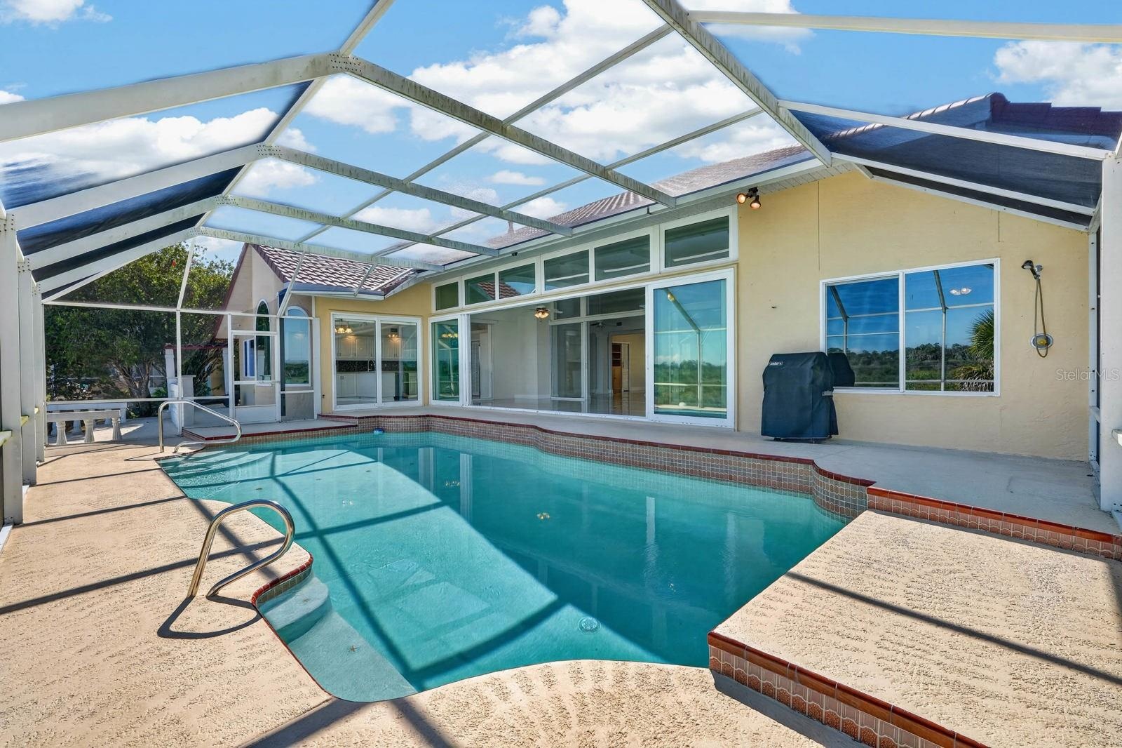 Poolside Living With Scenic Views