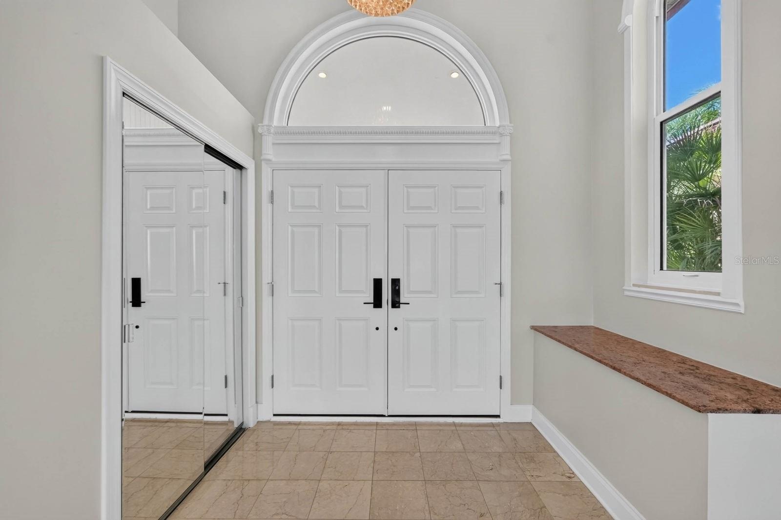 Grand Foyer with Soaring Ceilings