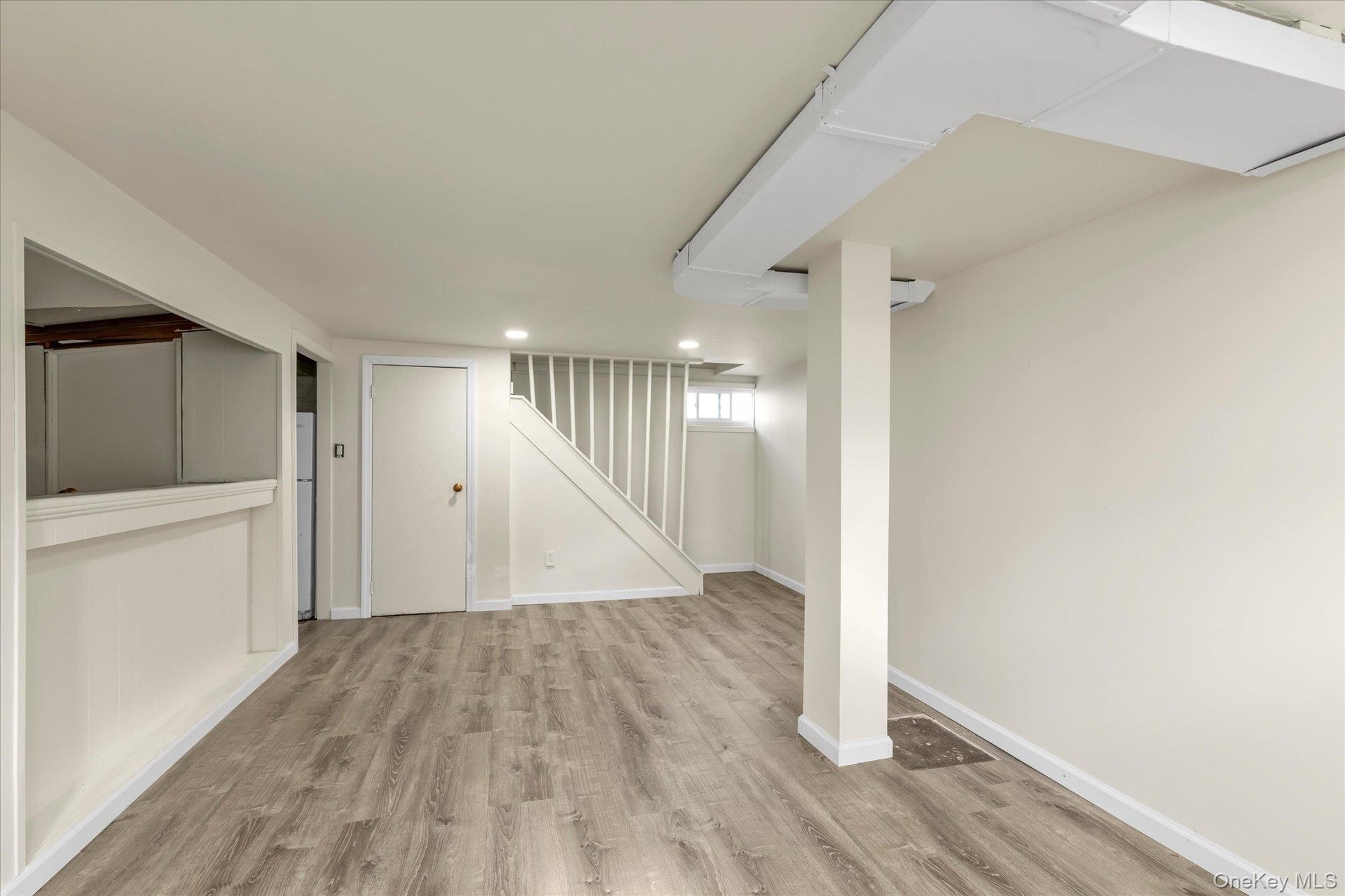 Basement with Bar Area