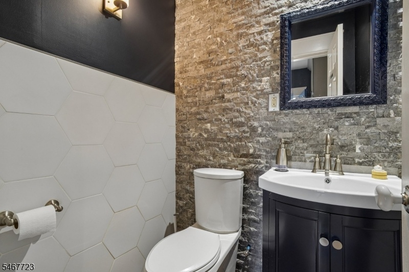 1st floor powder room