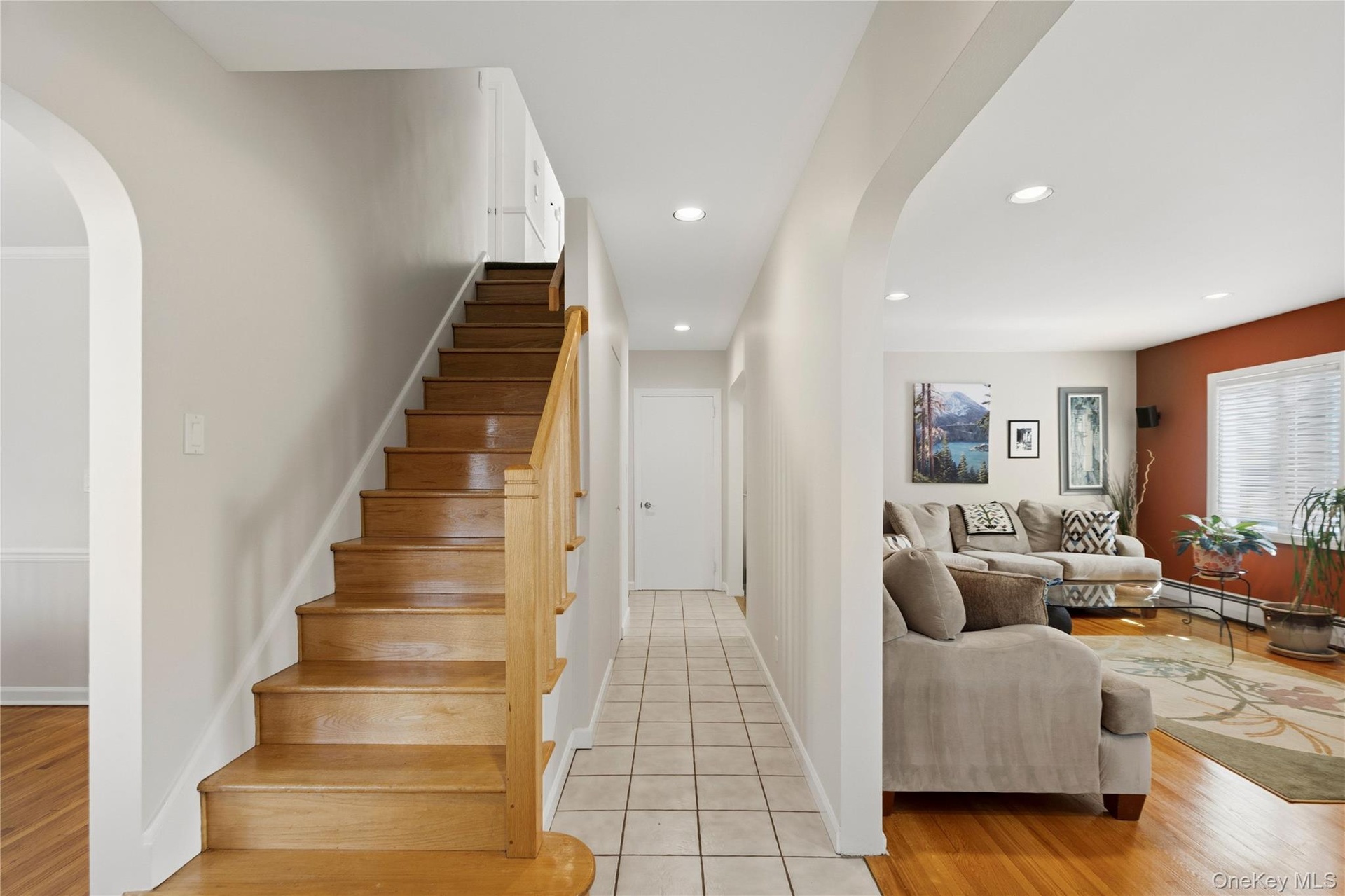 Staircase To The Second Floor 5 Bedrooms & 2 Bathrooms!