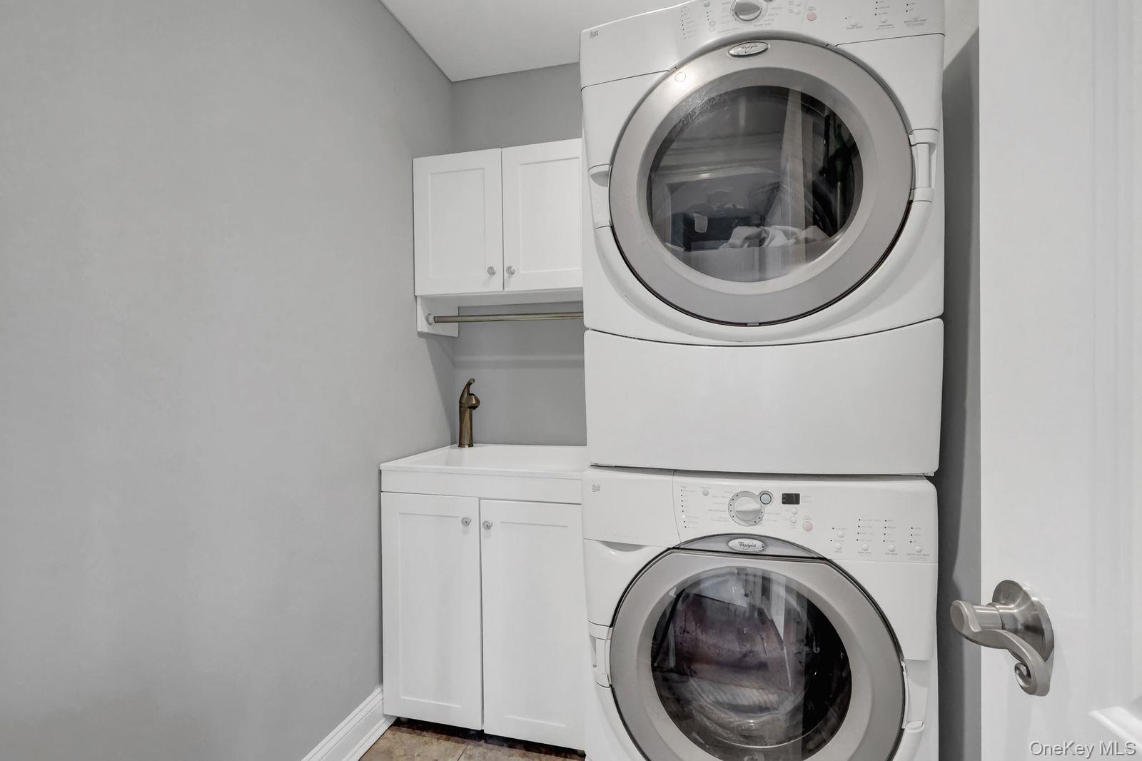 first floor laundry