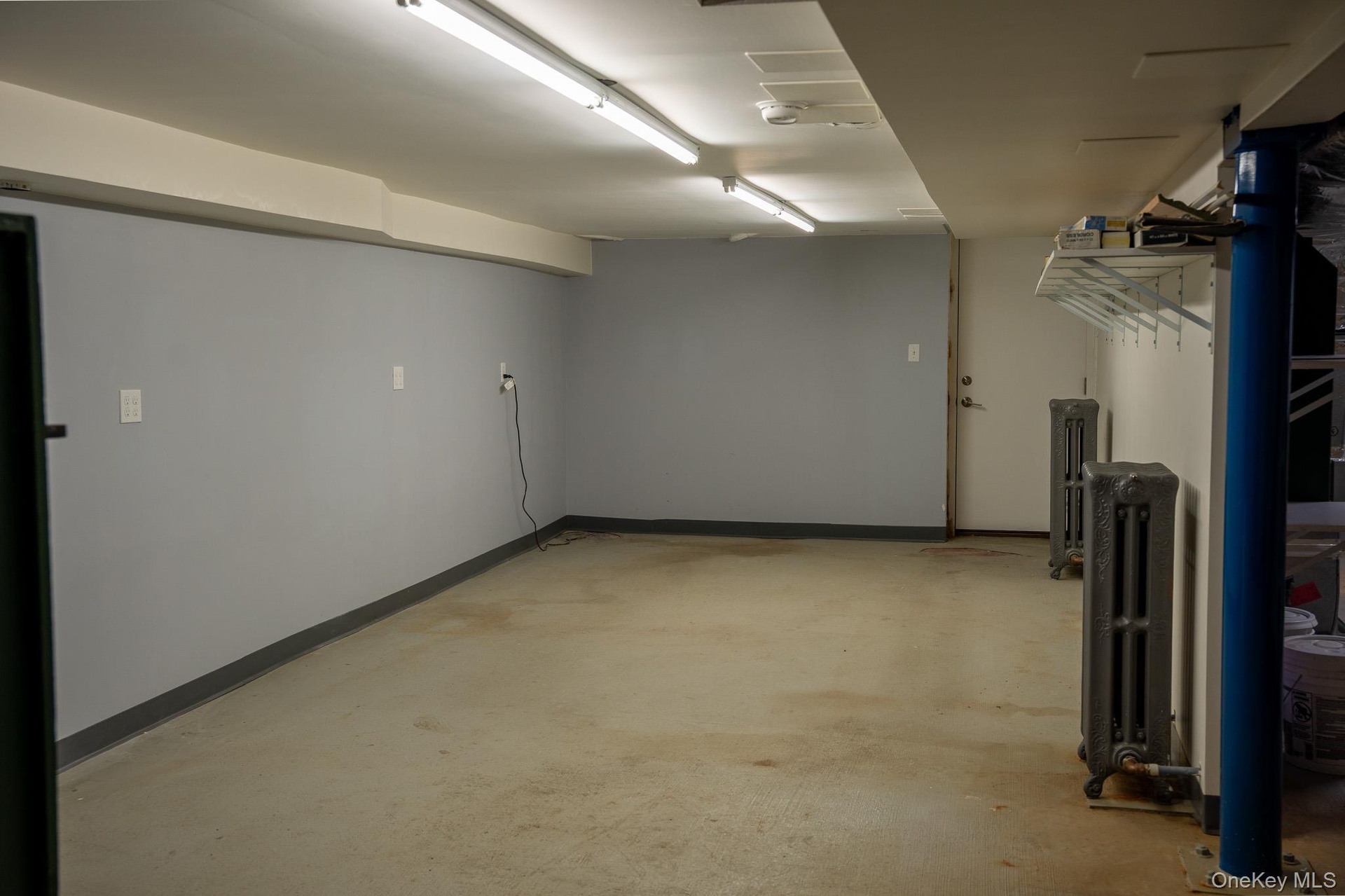 Full Basement with Door to yard