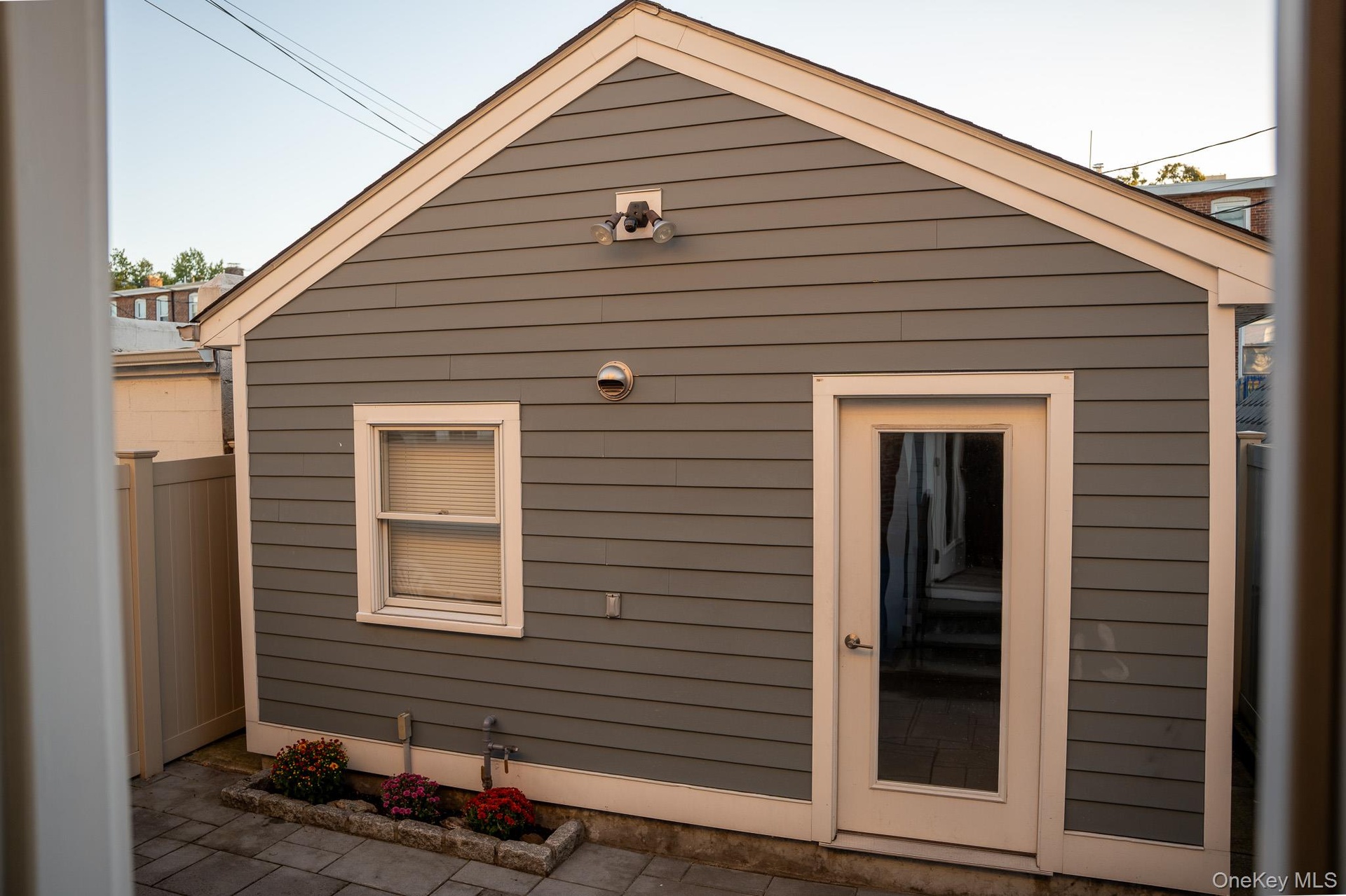 Rear of Garage
