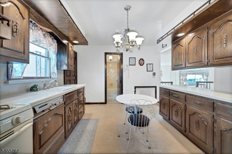 Kitchen, Bath + Front Entrance