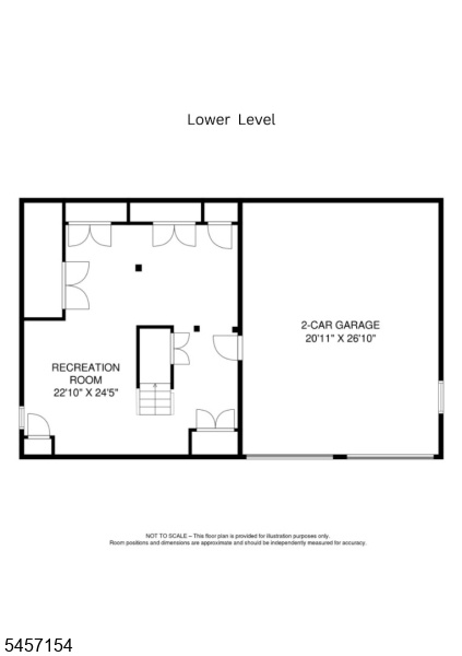Floor Plan - Lower level