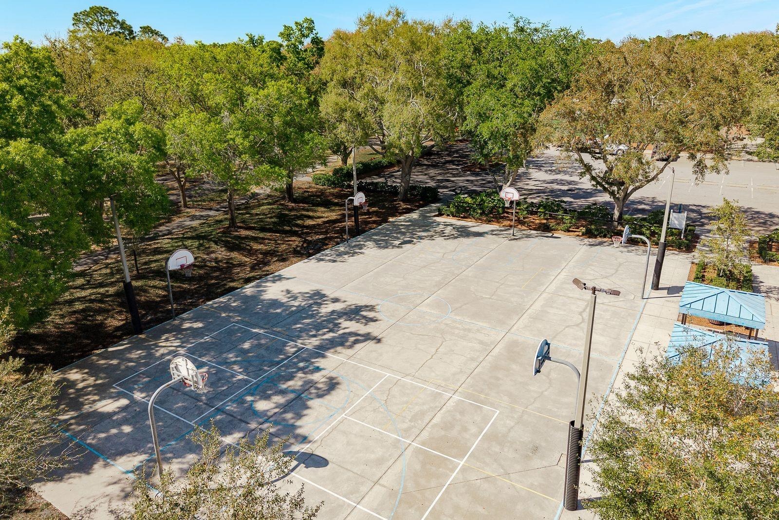 Basketball courts