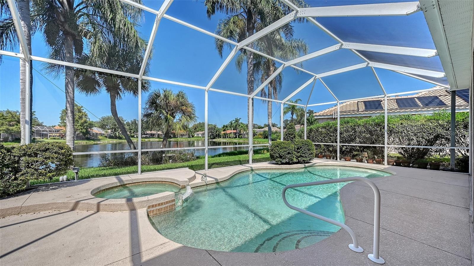 Large Lanai with great water view