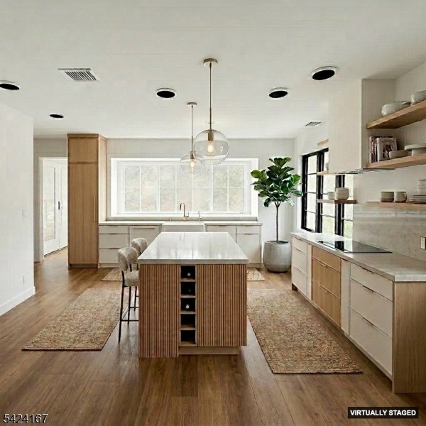 Virtually Staged Kitchen