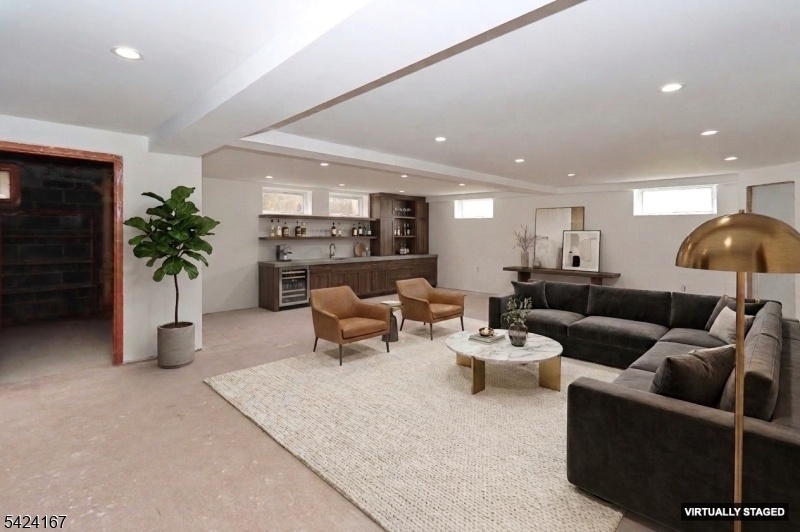 Virtually Staged Basement
