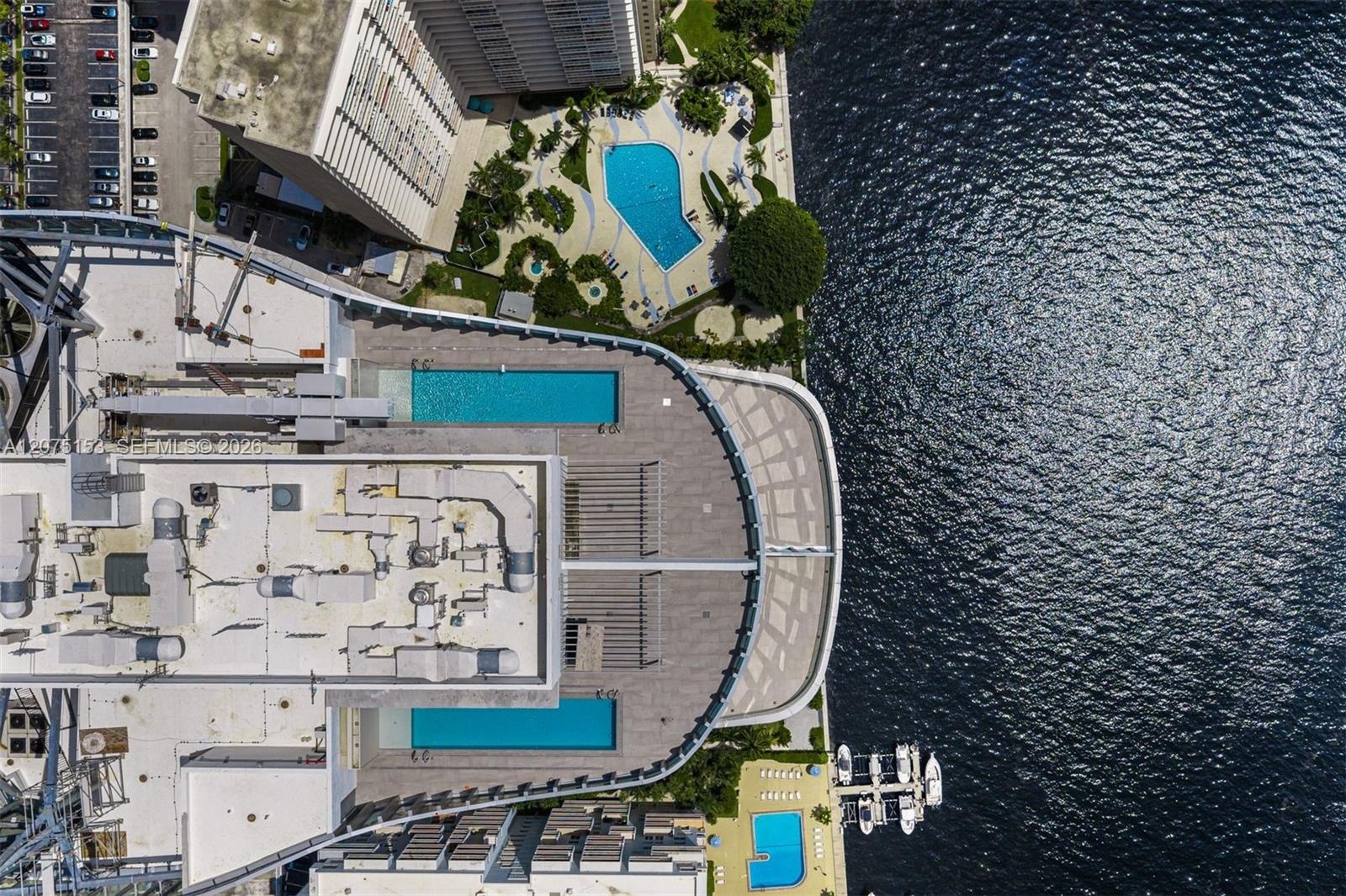 UNA Residences Brickell. One or more photos have been virtually staged.