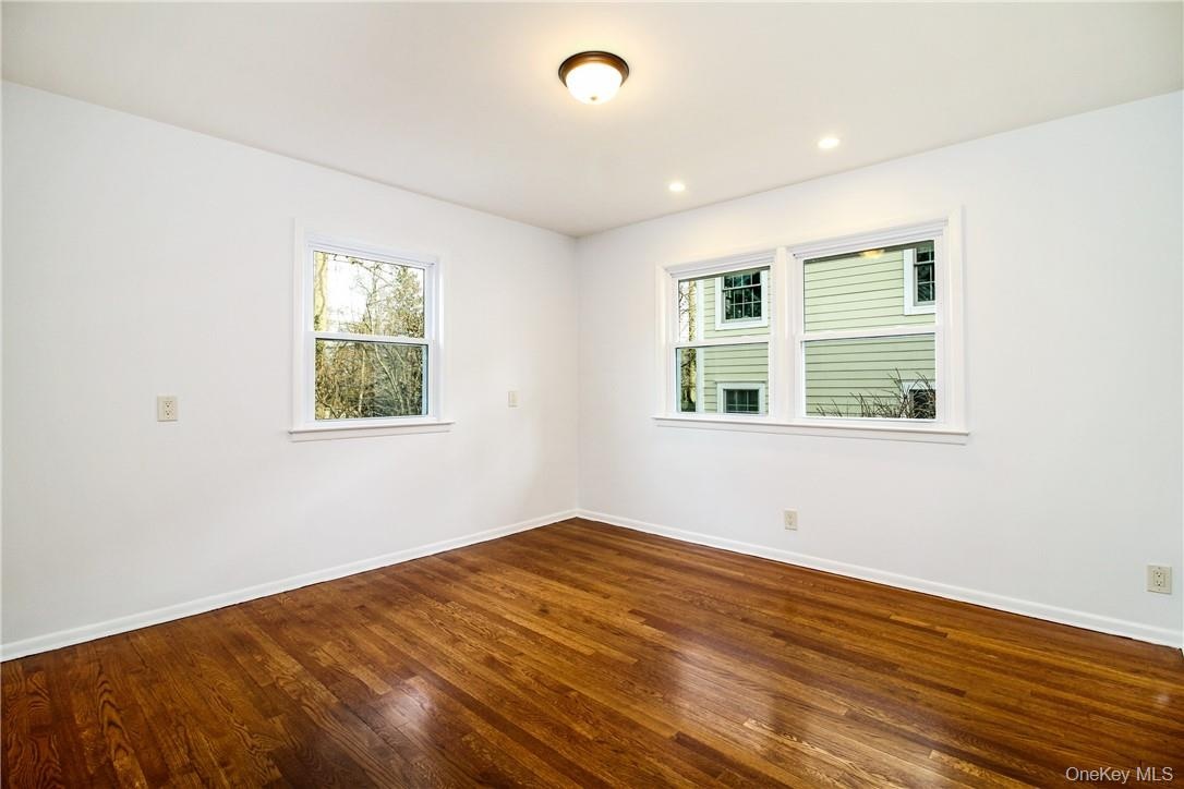Additional view of bedroom 2. Photos taken when house was empty prior to occupancy.