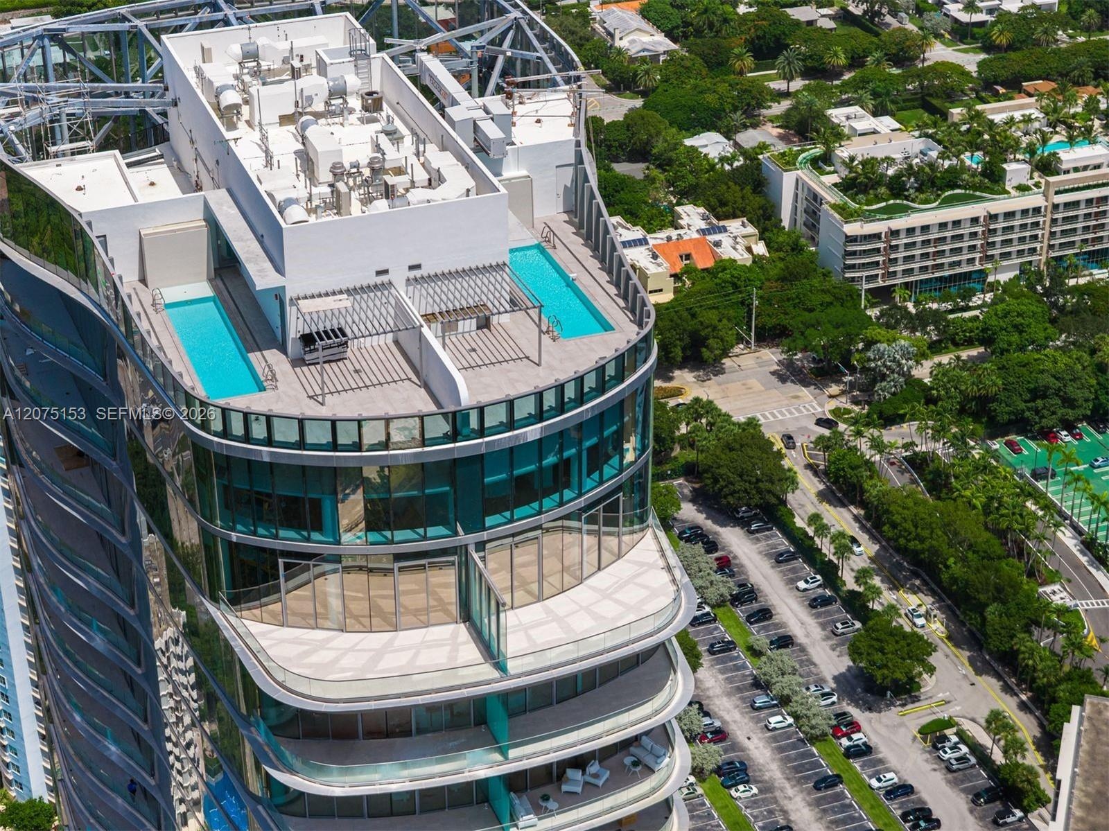 UNA Residences Brickell. One or more photos have been virtually staged.