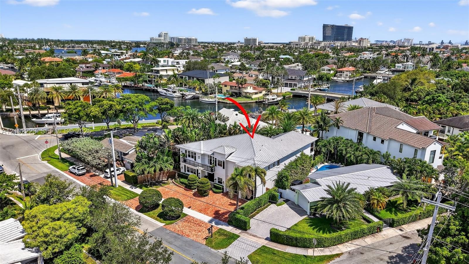 An exceptional setting and prestigious, Rio Vista or beautiful tree line streets neighborhood, parks and picture rescue waterfront surroundings create