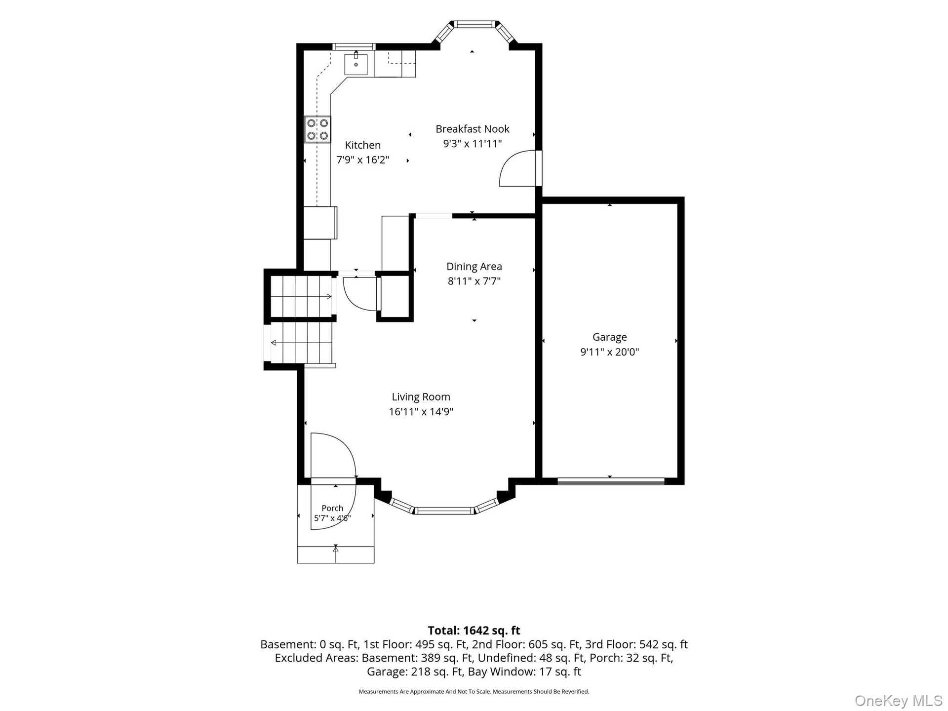 Main level floor plan