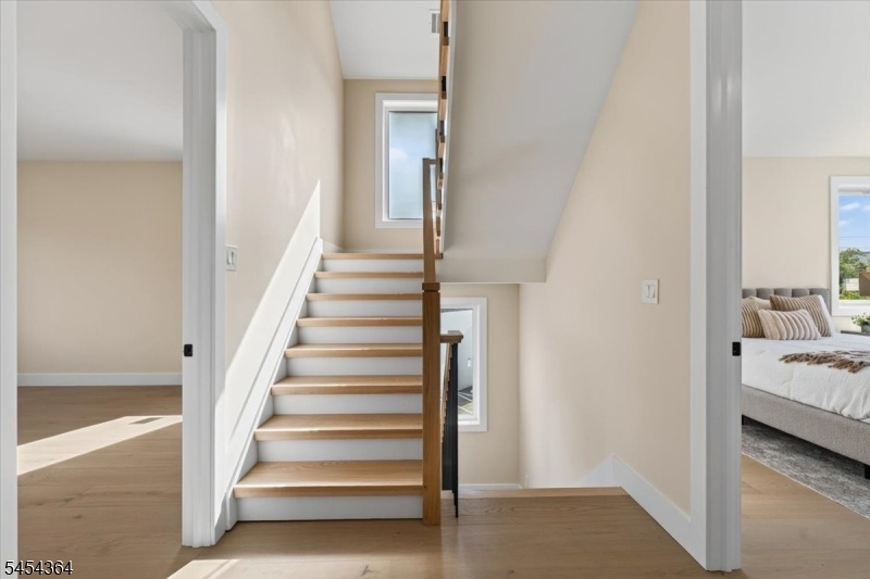 upper-level staircase