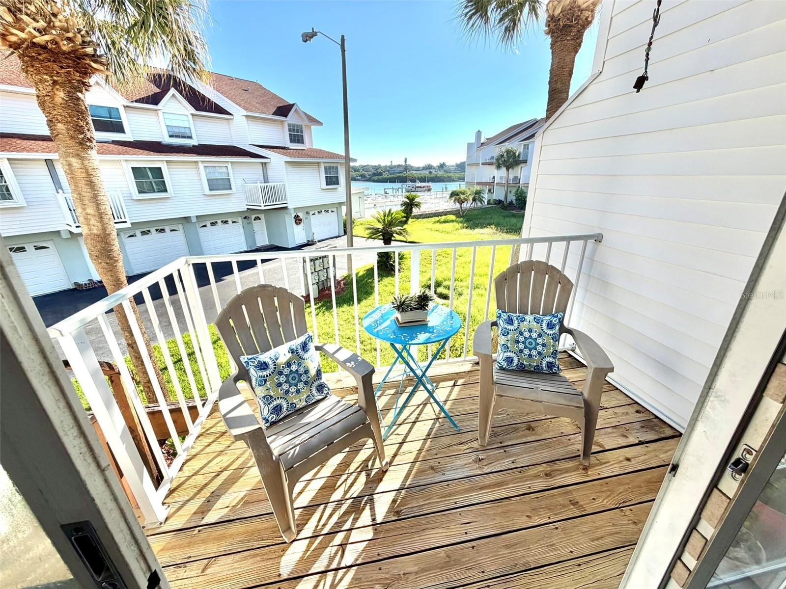 Private Deck off of Living Room