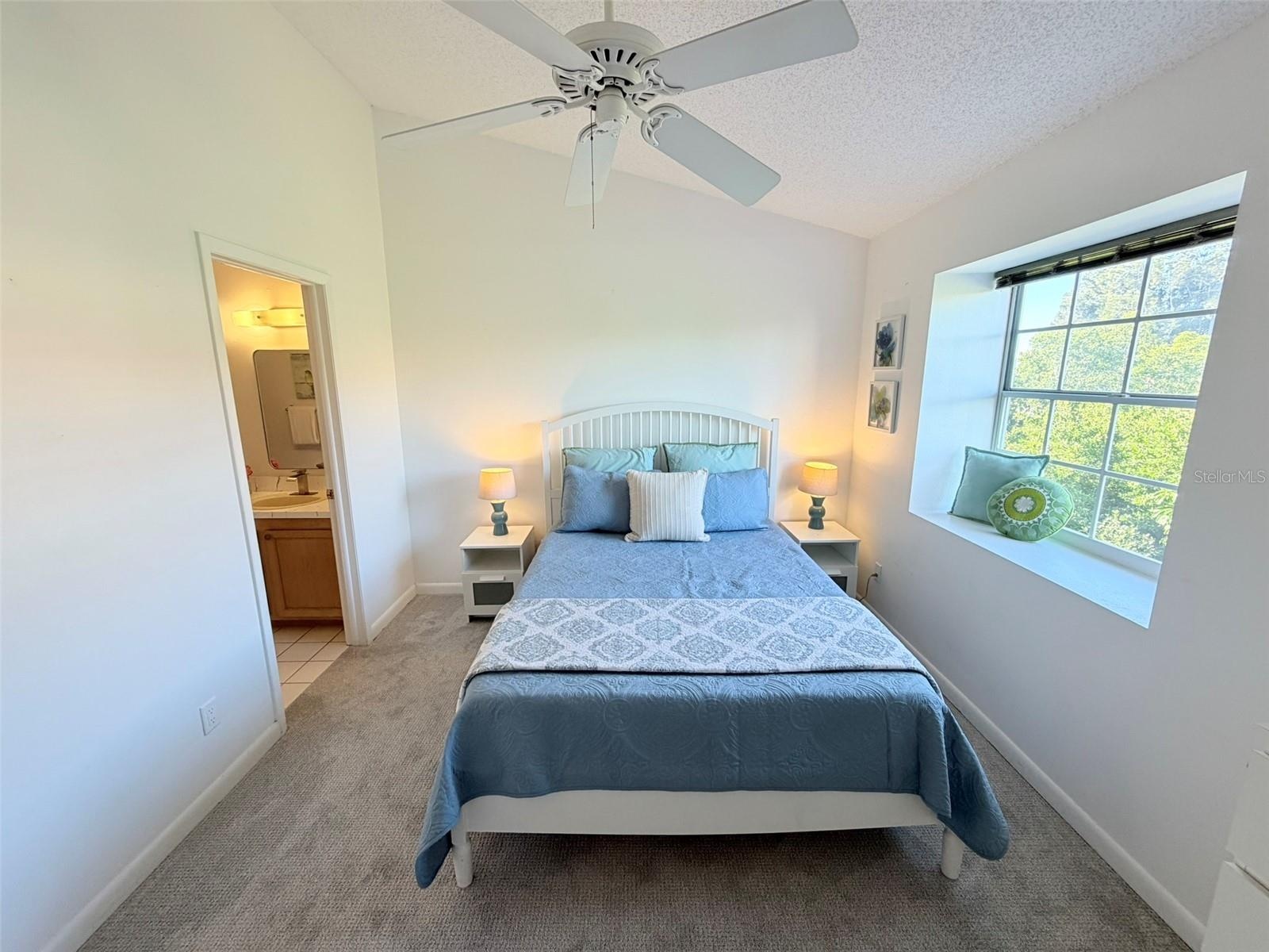 Guest Suite on upper level with full ensuite bathroom.