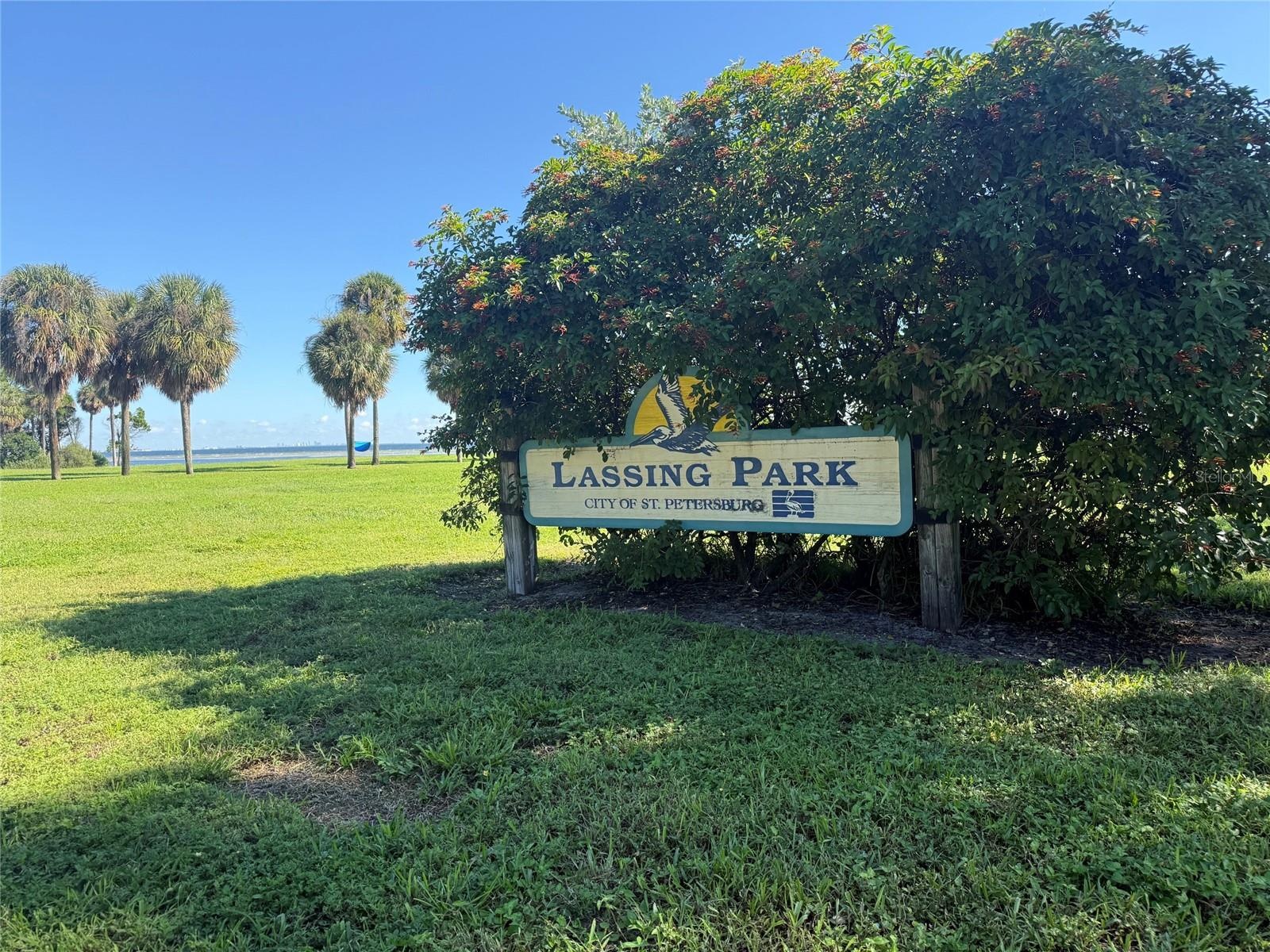 Lassing Park just 2 minutes away