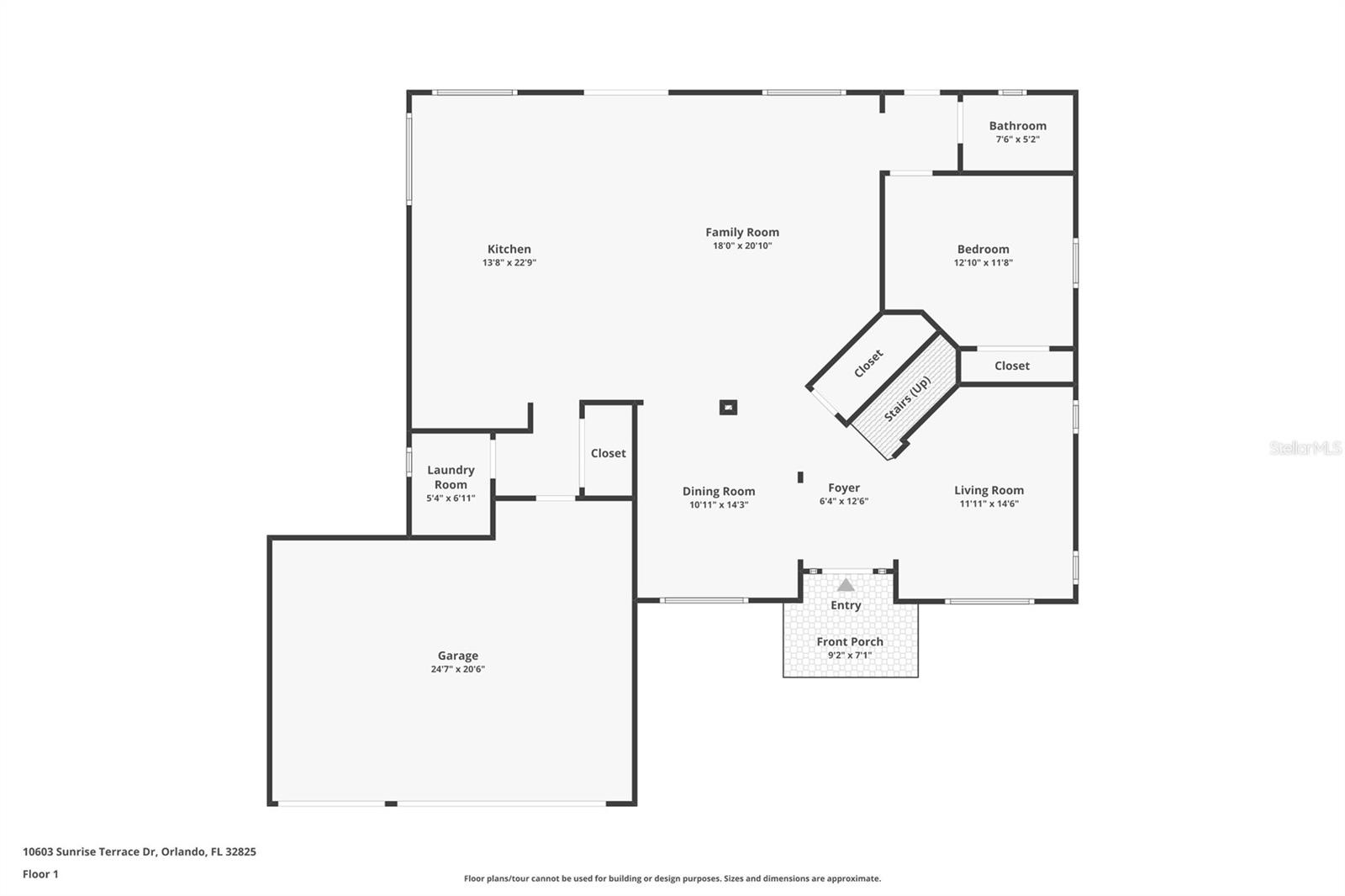 Downstairs Floorplan