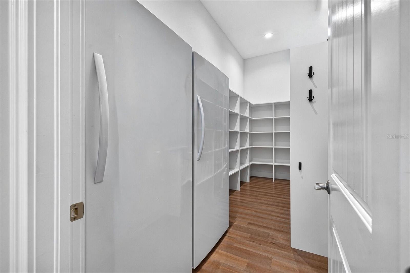 Oversized Walk-In Pantry