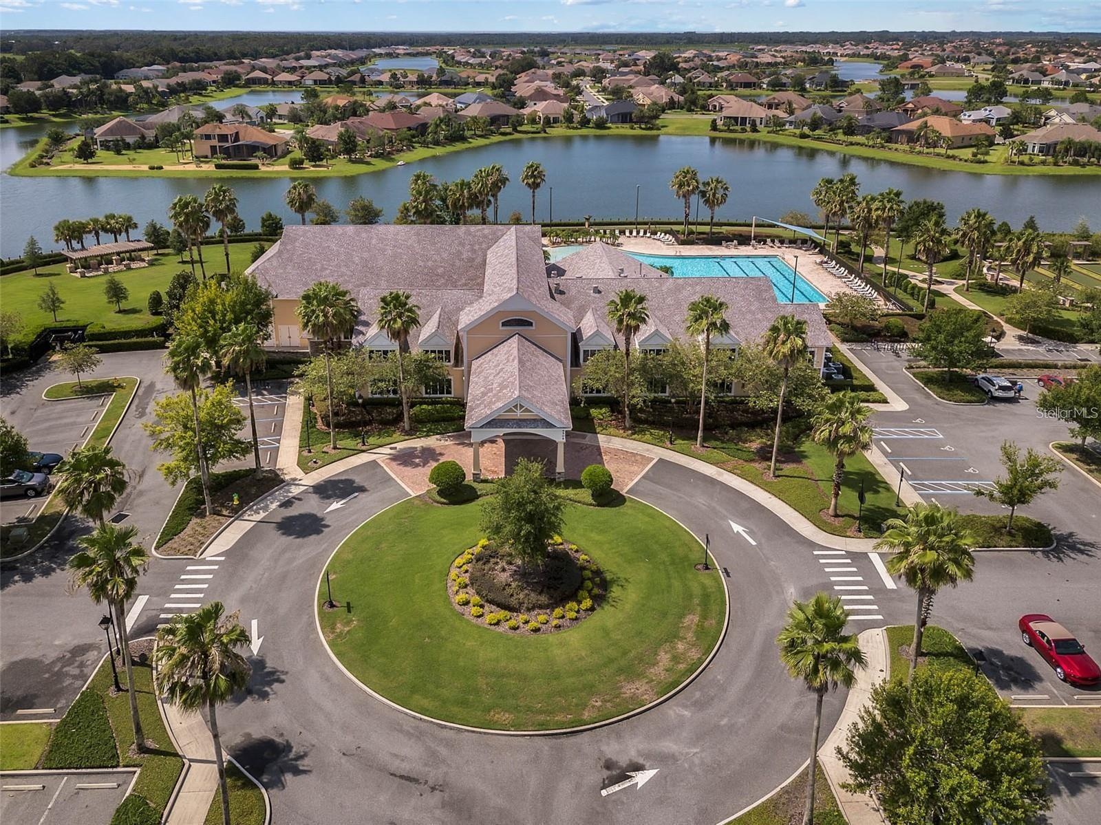 Residents enjoy access to a grand 18,000 sq. ft. clubhouse, serving as the vibrant hub for community social events, activities, and recreation.
